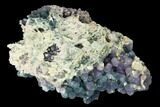 Purple and Green, Sparkly Botryoidal Grape Agate - Indonesia #146866-1